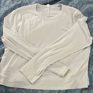 lululemon athletica Gray Long Sleeve Top